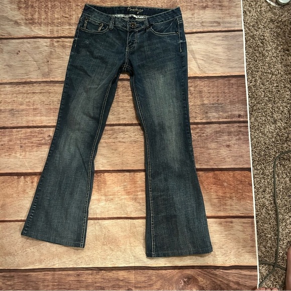 Amethyst Jeans Denim - Women’s Amethyst Bootcut Jeans Midrise Size 9